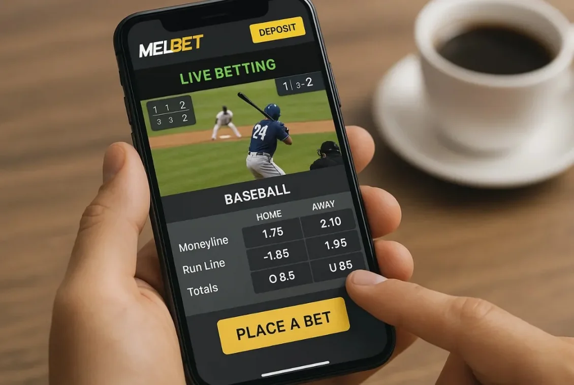 Live-ставки на бейсбол: возможности для игроков в Melbet